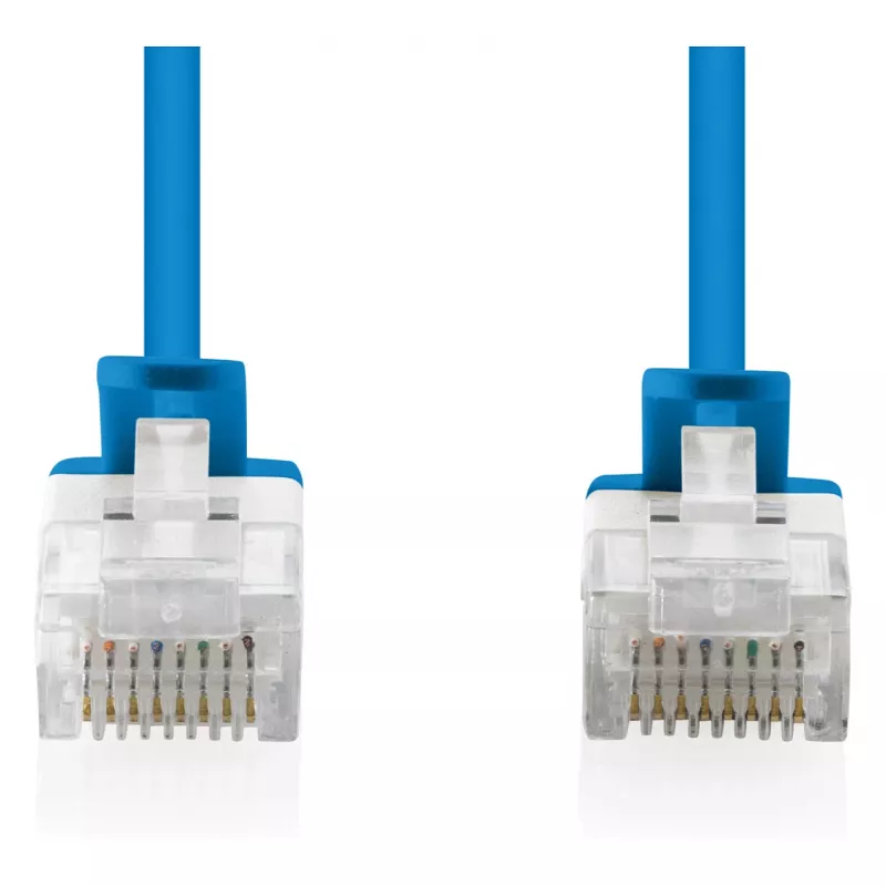 Καλώδιο δικτύου Patch DIGITUS CAT6 U-UTP λεπτό, 5 m, μαύρο