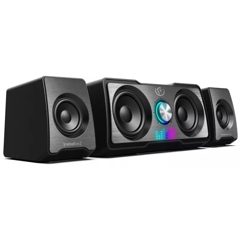 Ηχεία multimedia 2.1 ROCK, RBLGLO00048, 60W