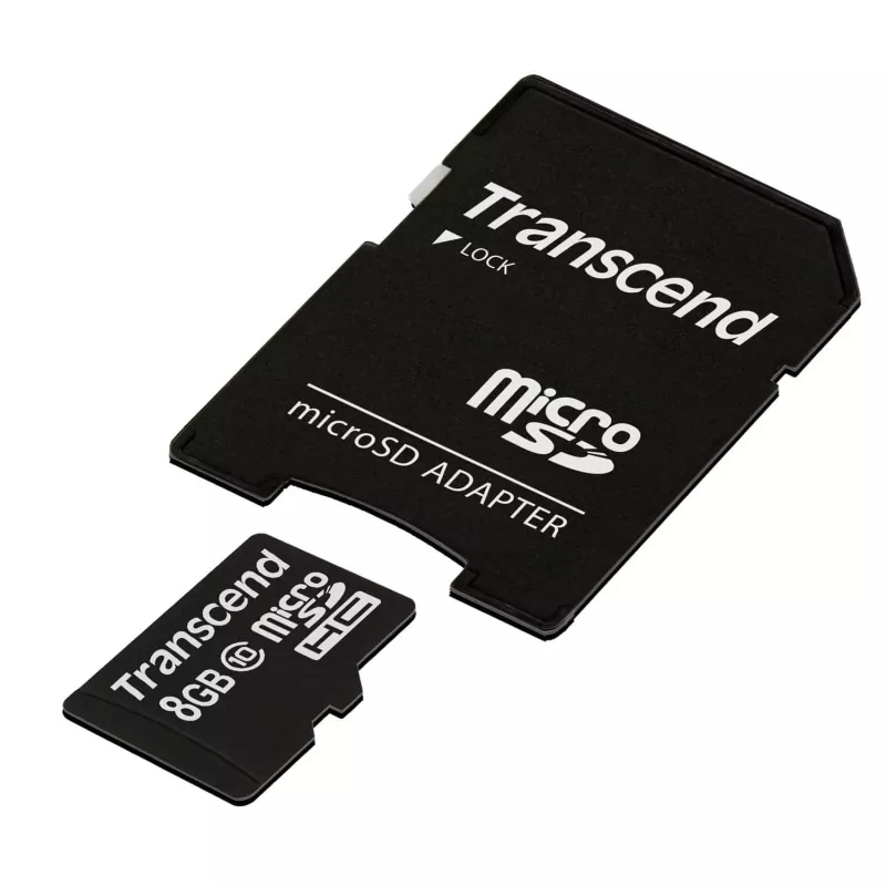 Transcend Premium - Κάρτα μνήμης Flash (περιλαμβάνεται προσαρμογέας microSDHC/SD)