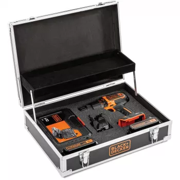 Δράπανο Black & Decker BDCHD18B2FC-QW 18V Ιόντων Λιθίου 2 Μπαταρίες