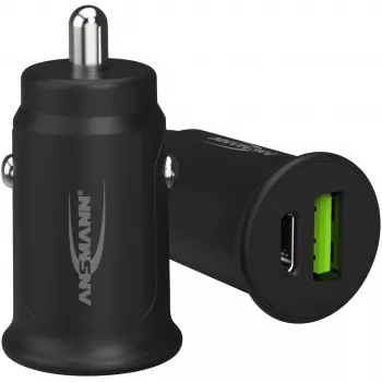 Ansmann 1000-0029 - αυτοκίνητο - προσαρμογέας αναπτήρα - 5 V - μαύρο