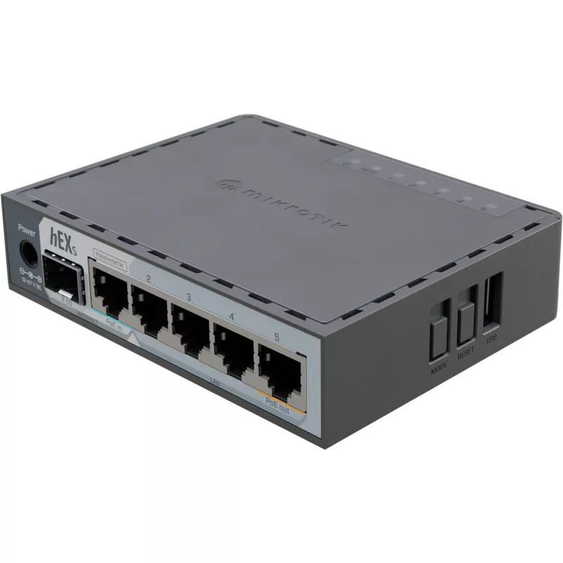 Mikrotik E60IUGS Ενσύρματος Router Gigabit Ethernet μαύρο