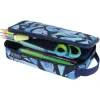 Κασετίνα Herlitz 2 Go CamoBlue Πολυεστέρας Μπλε 210x130x60mm