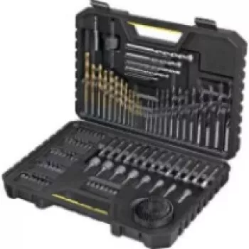 Σετ τρυπανιών Stanley STA7205-XJ 100 τεμ. για τοιχοποιία, μέταλλο, ξύλο
