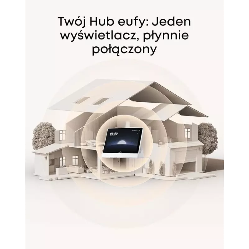 Βοηθός οικιακής ασφάλειας Anker Eufy T87A03W1 Smart συσκευή Μαύρο/Λευκό