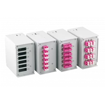 EFB Elektronik μετωπική πλάκα για 6x SC-D, LC-Quad με οπές βίδας 2,8 mm