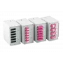 EFB Elektronik μετωπική πλάκα για 6x SC-D, LC-Quad με οπές βίδας 2,8 mm