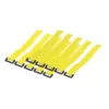 LogiLink - Δεματικά καλώδιων - 30 cm - Κίτρινα (συσκευασία 10 τεμ.)