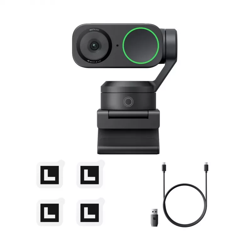 Webcam Insta360 Link 2 3840 x 2160 Pixel USB μαύρο
