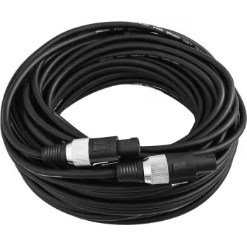 Καλώδιο ηχείου Omnitronic 3022130P, 2×2,5 mm², 20 m, μαύρο