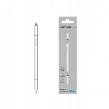 Stylus Vention KQLW0 3-in-1 μαγνητικό κράμα αλουμινίου, λευκό, 18,2 g