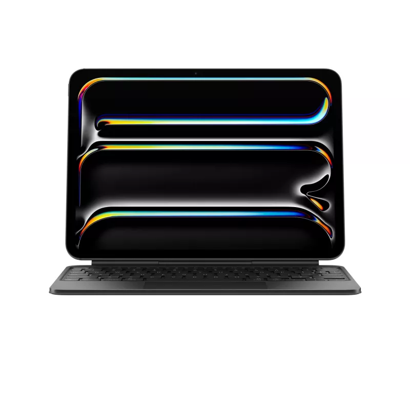 Apple Magic Keyboard QWERTY Αγγλικό Μαύρο Ασύρματο Trackpad
