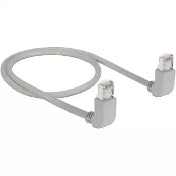 Καλώδιο δικτύου DeLOCK 83513 RJ-45 Cat6a 0,5 m Γκρι