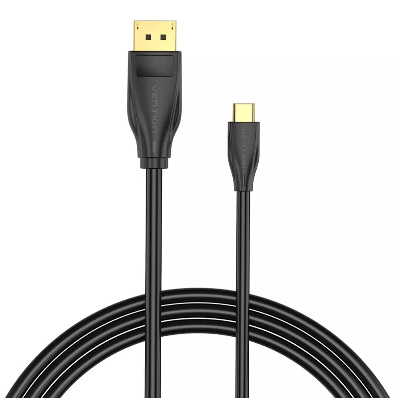 Καλώδιο Vention USB-C σε DisplayPort 8K 2 m, USB Type-C σε DP, μαύρο