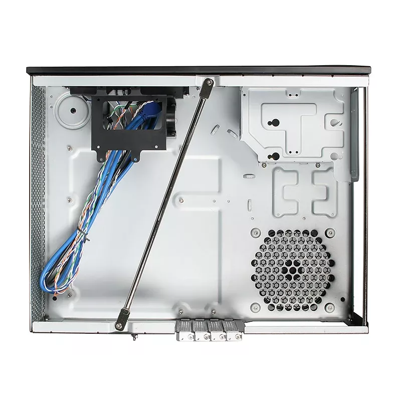 SilverStone MILO ML03 - Desktop - Micro-ATX - χωρίς τροφοδοτικό (ATX / PS/2) - μαύρο - USB/Audio (SST-ML03B-R)