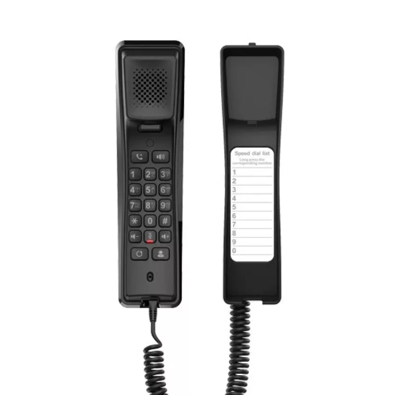 Τηλέφωνο IP Fanvil H2U-B Μαύρο 2 γραμμές