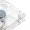 SilverStone SST-FN121-P-GL Ανεμιστήρας θήκης 120mm LED - Λευκό