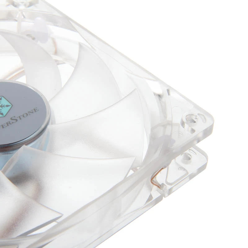 SilverStone SST-FN121-P-GL Ανεμιστήρας θήκης 120mm LED - Λευκό