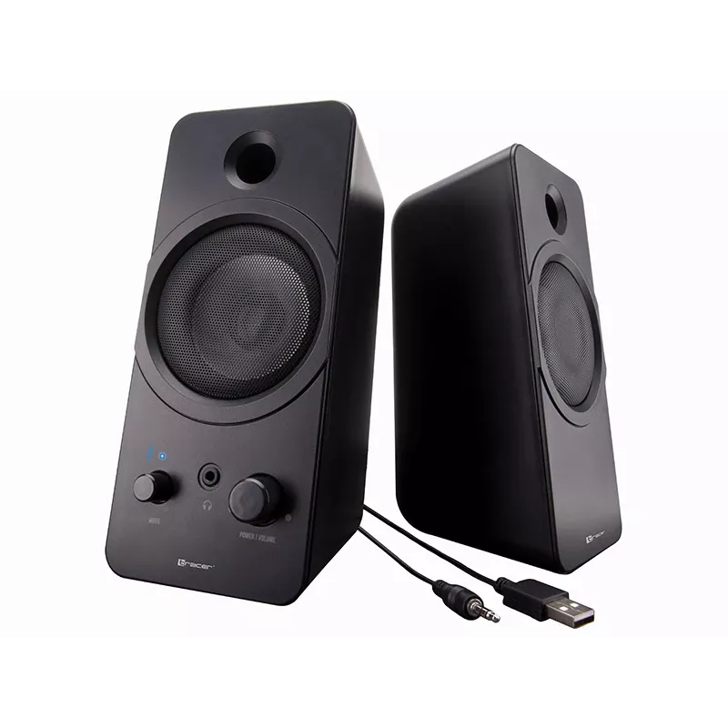 Ηχεία Desktop 2.0 TRACER Mark 12 W, Τροφοδοσία USB, Bluetooth, 2‑Way, 2 Drivers, Μαύρα
