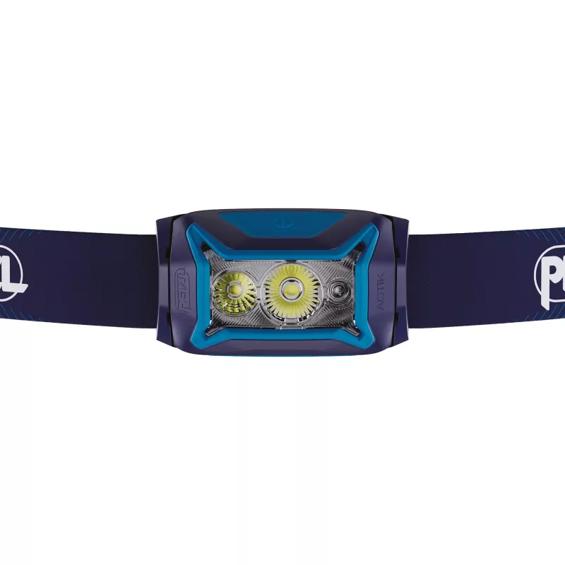 Φακός κεφαλής Petzl Actik Core μπλε LED 100 lm USB επαναφορτιζόμενος