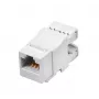 Q-LANTEC MKN-U6-1 Σύνδεσμος καλωδίου RJ45 UTP Κατηγορία 6 Αθωράκιστο Λευκό