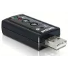 DeLOCK USB Sound Adapter 7.1 - Κάρτα ήχου - Στερεοφωνικός - USB (61645)
