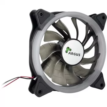INTER-TECH Argus RS-051 RGB ανεμιστήρας κουτιού 120 mm, 900 σ.α.λ., μαύρος
