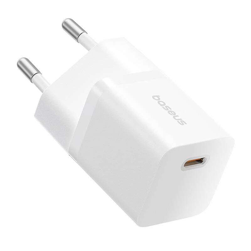 Baseus P10110909213-00 USB-C GaN5 mini 25W Φορτιστής Ρεύματος Λευκό