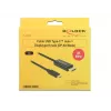 Προσαρμογέας καλωδίου βίντεο USB Type-C DisplayPort DeLOCK 85255