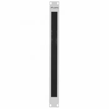 Panel με βούρτσες LANBERG AK-1101-S 1U 19 ιντσών 482,6×44,2×8,5 mm γκρι