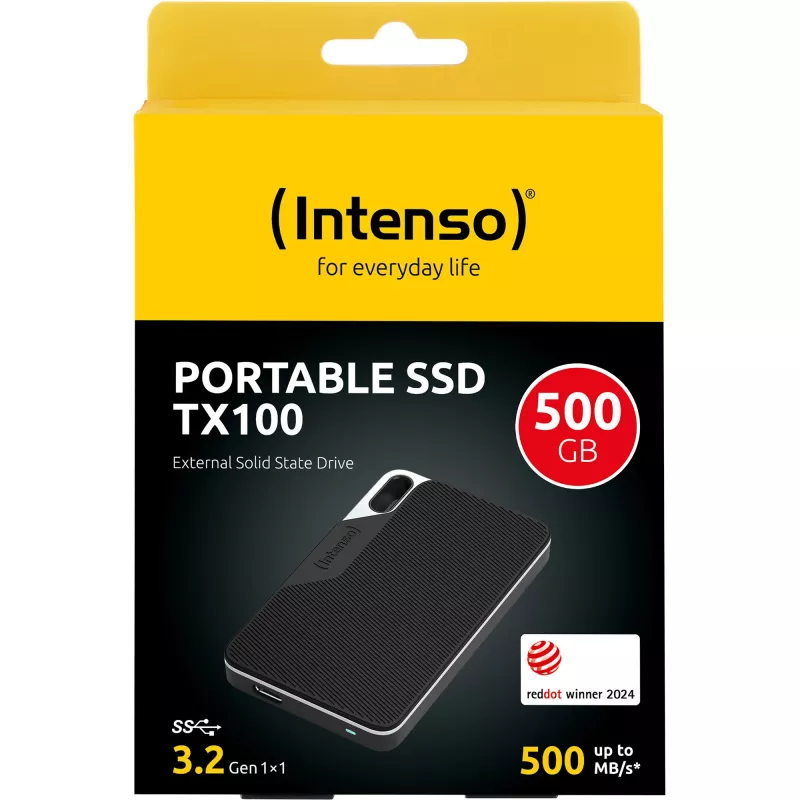SSD Intenso 500 GB εξωτερικός USB Type-C 3.2 Gen 1 TX100