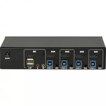 KVM switch Inter-Tech IPC AS-41HUS 4 θυρών USB