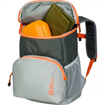 Jack Wolfskin Erlebnis Pack σακίδιο - πράσινο/πορτοκαλί, 11 l