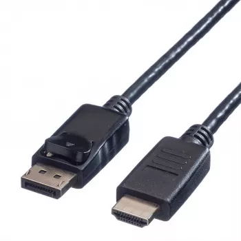 Καλώδιο DisplayPort VALUE DP - HDTV M/M 1m