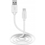 SBS TECABLEUSBIP589W καλώδιο Lightning 1 m λευκό (TECABLEUSBIP589W)