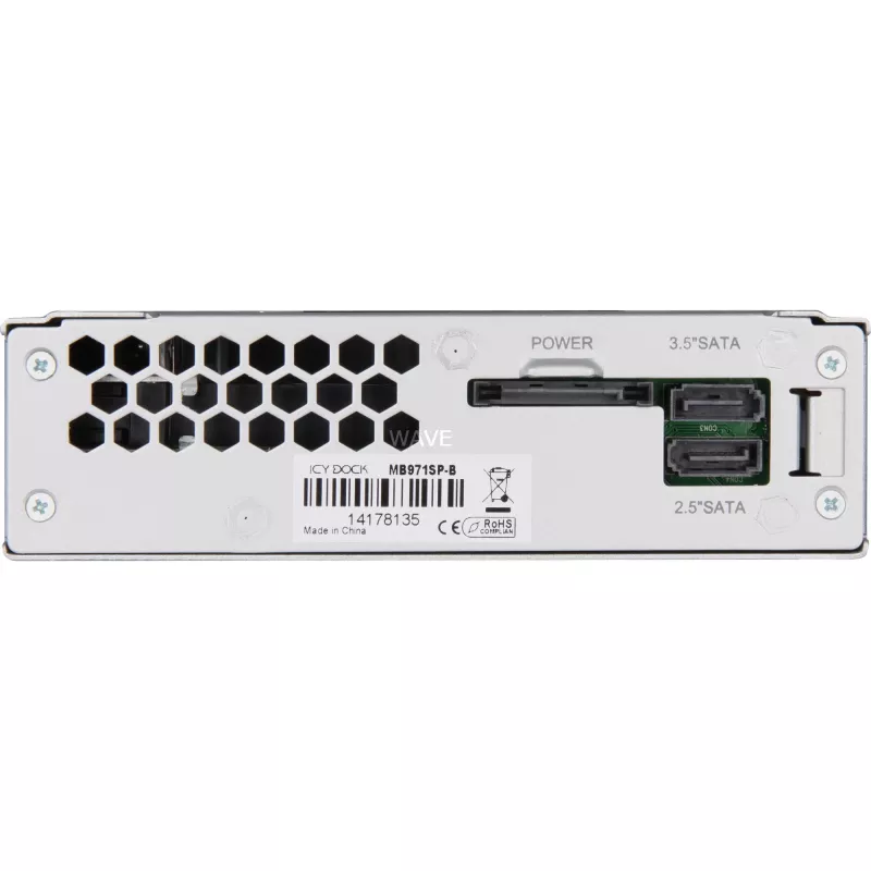 Icy Dock DuoSwap Μαύρο MB971SP-B