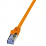 Καλώδιο δικτύου LogiLink 2m Cat.6A RJ-45 S/FTP πορτοκαλί