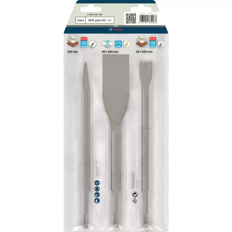 Bosch 2 607 019 159 τρυπάνια 3 τεμ.