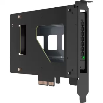 ICY Dock ToughArmor MB111VP-B - κινητή βάση αποθήκευσης - για M.2 / M.3 SSD Mobilrack - 2,5 ίντσες (6,4 cm) - NVMe - PCIe 4.0 x4 - Μαύρο (MB111VP-B)