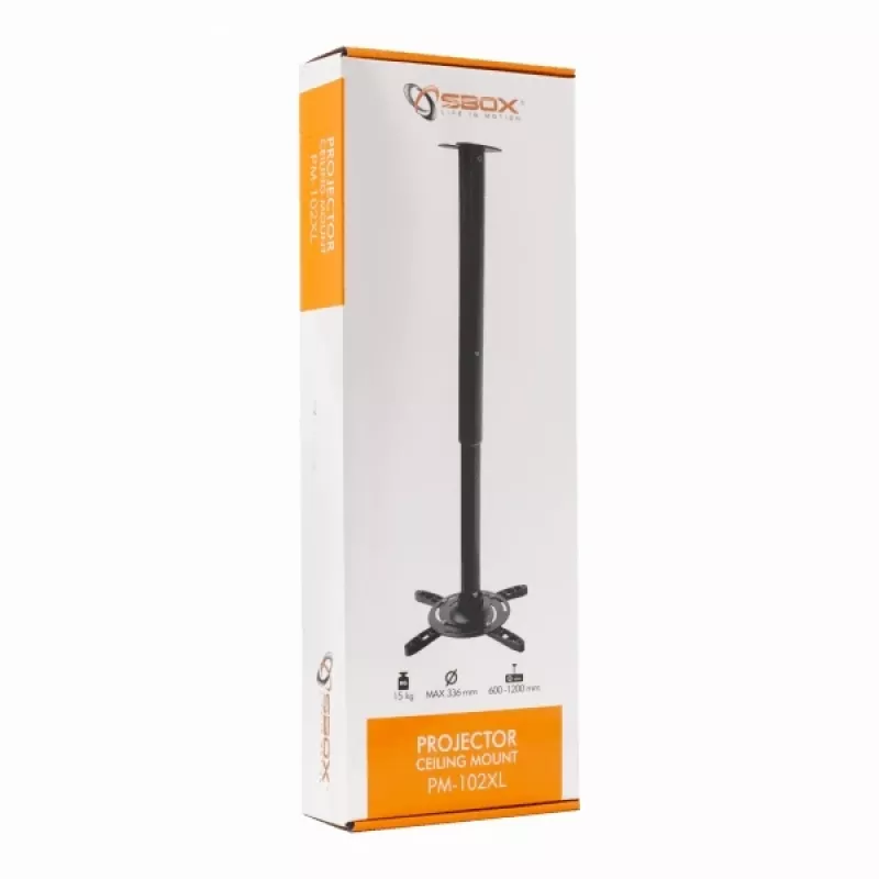 Sbox Βάση οροφής προβολέα max336mm 15kg PM-102XL