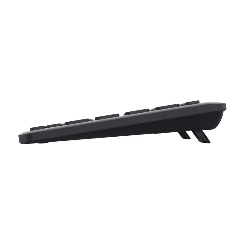 Trust Lyra Πληκτρολόγιο Universal RF Wireless + Bluetooth QWERTY US English Μαύρο