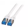 EFB-Elektronik Καλώδιο δικτύου RJ45 Cat.6A S/FTP TPECat.7 ακατέργαστο superflex λευκό 3m Κατασκευαστής: EFB Elektronik (K5525FWS.3)