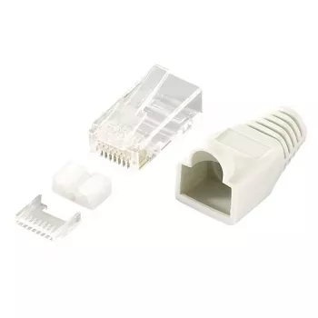Συνδετήρας καλωδίου RJ45 LogiLink MP0021 Γκρι Διαφανές