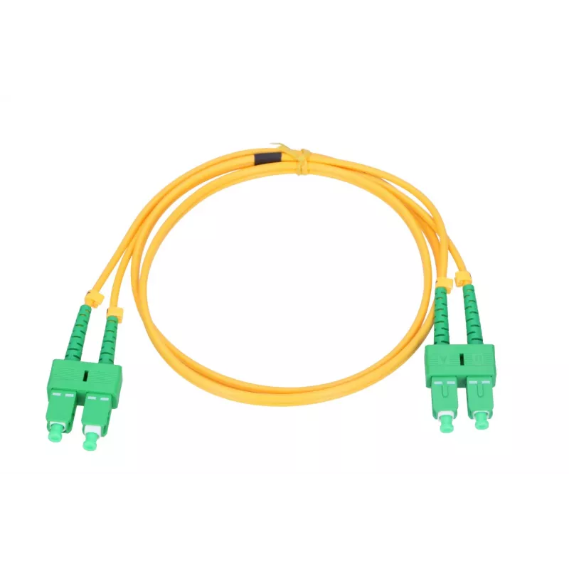 Καλώδιο patch Extralink SC/APC-SC/APC, Singlemode, Duplex, G657A, 3 mm, 10 m