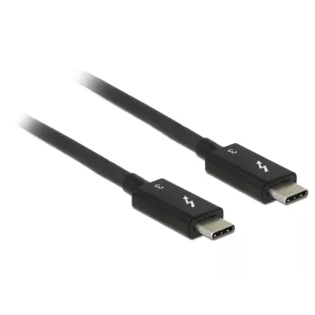 Καλώδιο USB DeLOCK 84844 USB 3.2 Gen 2 0,5 m USB C Μαύρο