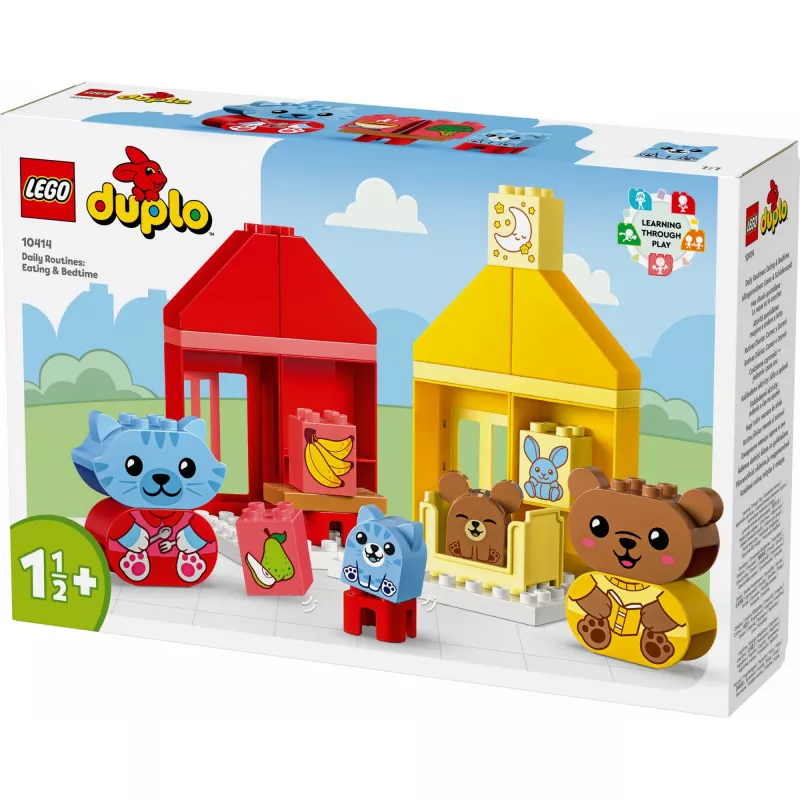 LEGO DUPLO Οι Πρώτες μου Καθημερινές Ρουτίνες: Φαγητό & Ώρα Ύπνου 10414