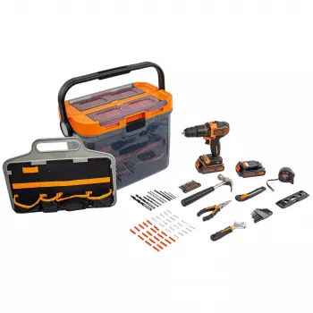 Κρουστικό δραπανοκατσάβιδο μπαταρίας BLACK+DECKER BCKSB04