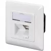 DIGITUS DN-9005-N - Πρίζα σύνδεσης, χωνευτή - RJ-45 X 2 - RAL 9010 - 2 Ports (DN-9005-N)