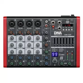 Μίκτης ήχου DNA CM6-DSP USB MP3 Bluetooth
