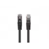 Lanberg PCF6-20CC-0100-BK Cat.6 F/UTP Patchkabel, συσκευασία 10 τεμ., 1 m, μαύρο